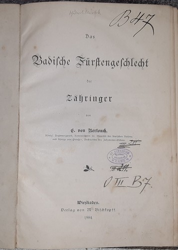 Das badische - das,
