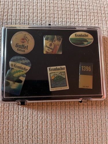 Krombacher bier pin - krombacher,