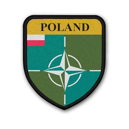 Patch nato polen poland polska - patch,