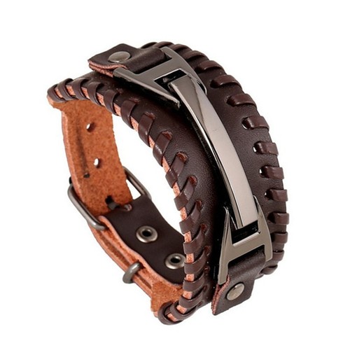 Lederarmband für herren - lederarmband,