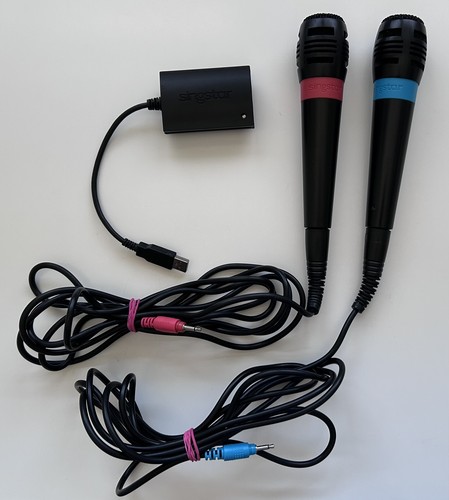 Singstar mikrofon set - mikrofon, +