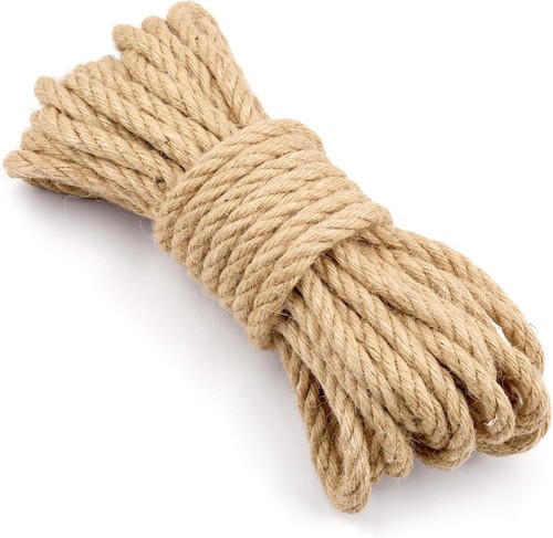 Hanfseil juteseil 10mm 10m - hanfseil,