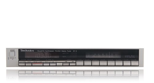 Technics stereo tuner - st-s5,