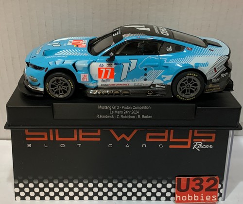 Slot car racer - slot, sideways
