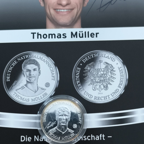 Thomas müller silbermedaille - thomas,