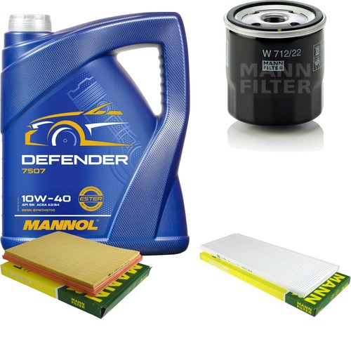 Inspektionspaket mannol - inspektionspaket, 5l