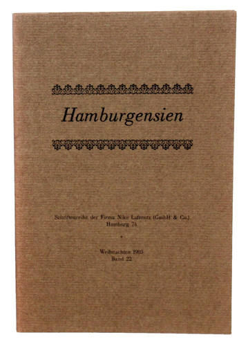 Hamburgensien band - band, /