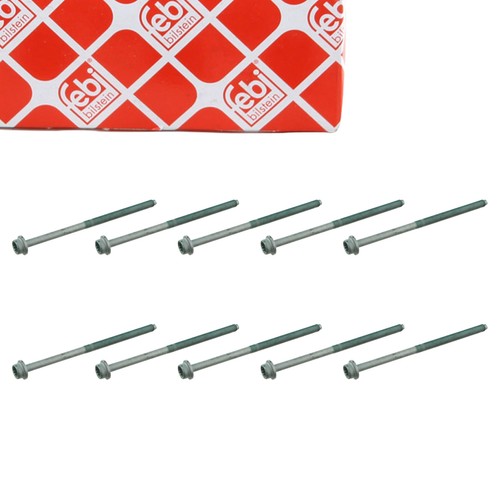10x febi zylinderkopfschraube - 10x,