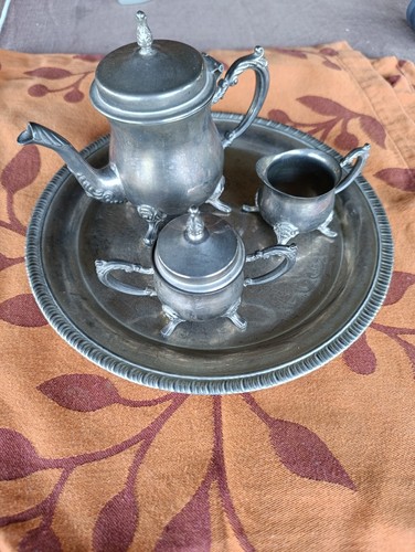 Zinn geschirr set niedlich - set,