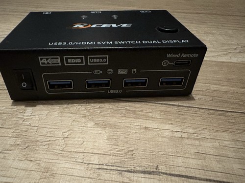 Kceve kvm switch für - switch,