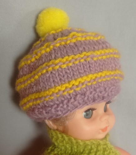 Mütze für kleine puppe - kleine,