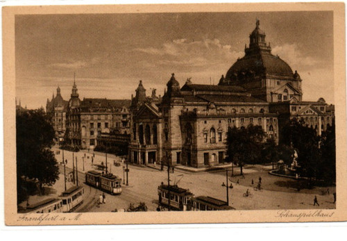 Ansichtskarte frankfurt main - ansichtskarte, frankfurt/main