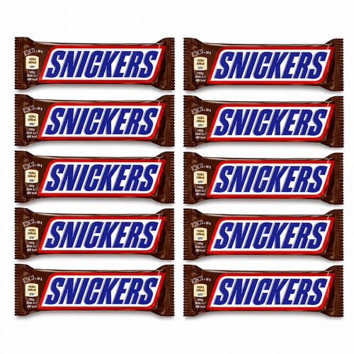 10x snickers schokoriegel 50g - snickers,