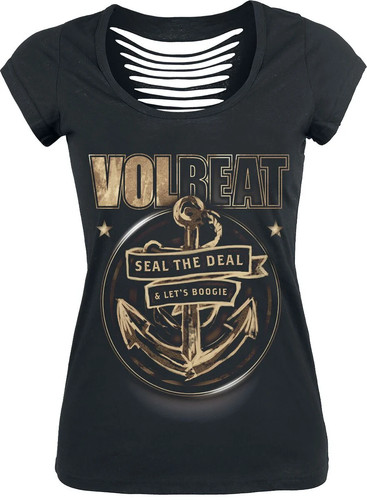 Volbeat shirt damen anchor - damen,