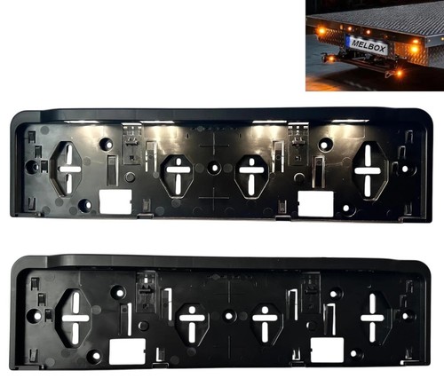 Kennzeichenhalter mit - 2x,