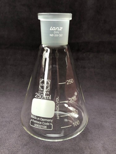 Erlenmeyer kolben laborglas - erlenmeyer,