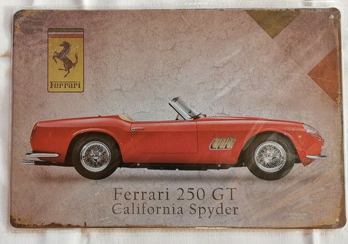 Blechschild ferrari 250 20 - 250, gt,