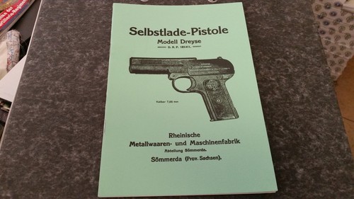Selbstlade pistole dreyse kal - dreyse,