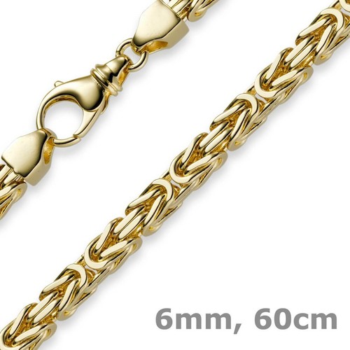 6mm kette halskette - 6mm,