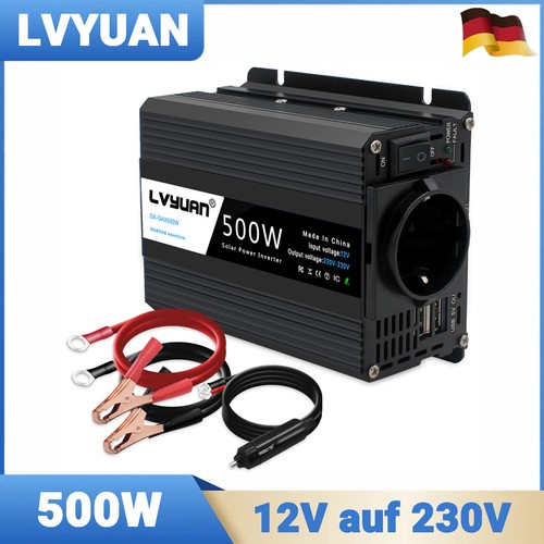500w wechselrichter 12v auf - 500w,