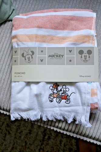 Poncho handtuch mickey mouse - poncho,