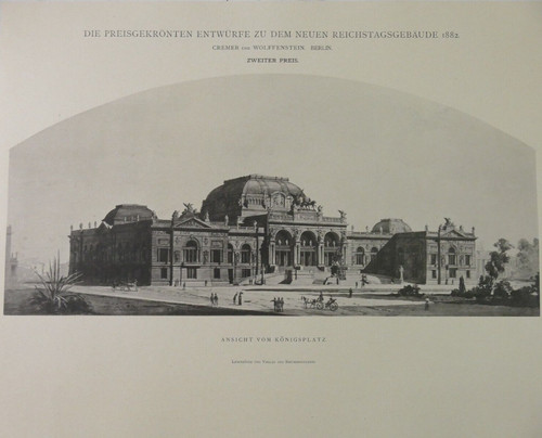 Reichstag entwurf cremer - reichstag,