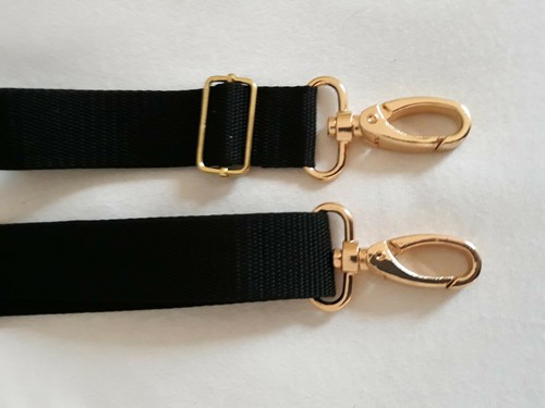 Tragegurt braun schwarz gold - braun,