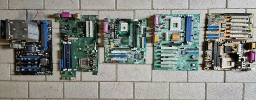 Schrott cpu mainboard - pc-, schrott,cpu,mainboard