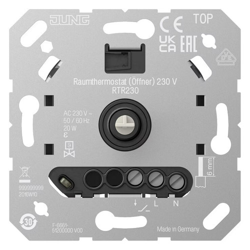 Jung rtr230 raumthermostat - jung,