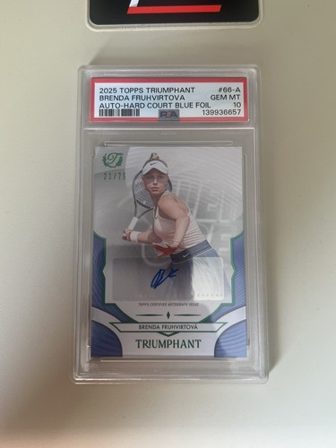2025 topps triumphant - triumphant, tennis