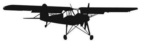 Fieseler storch aufkleber - storch,