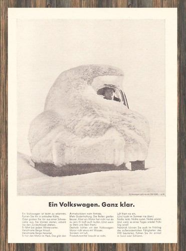 Volkswagen käfer reklame - volkswagen,