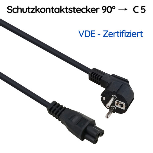 Schutzkontaktstecker auf - 90°,