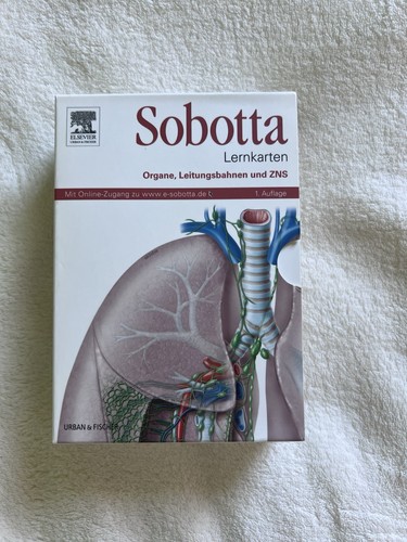 Sobotta lernkarten organe - sobotta,