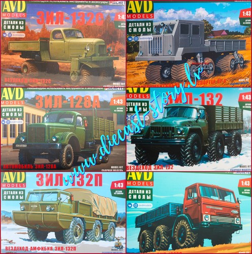 Bausatz russian truck zil - 1:43,