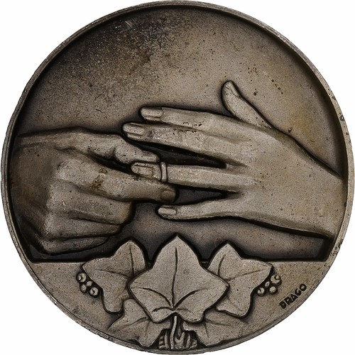 Frankreich medaille mariage - frankreich,, medaille,