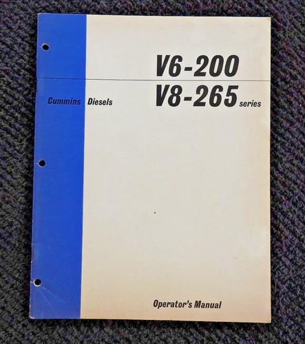 Original 1964 cummins - cummins, v6