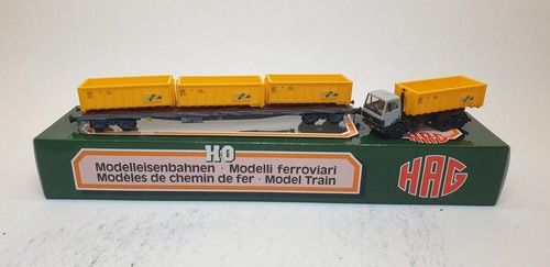 Hag 380 sbb flachwagen - flachwagen,