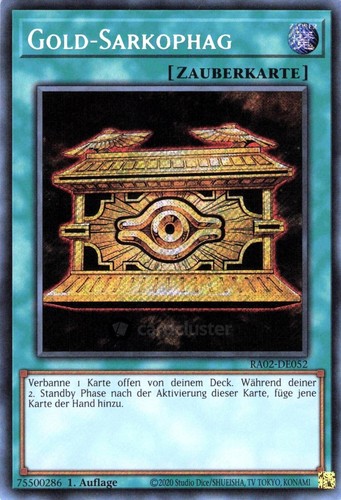 Gold sarkophag - gi, oh!