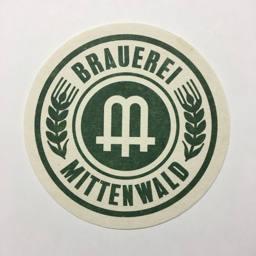 Bierdeckel brauerei - bierdeckel, "brauerei