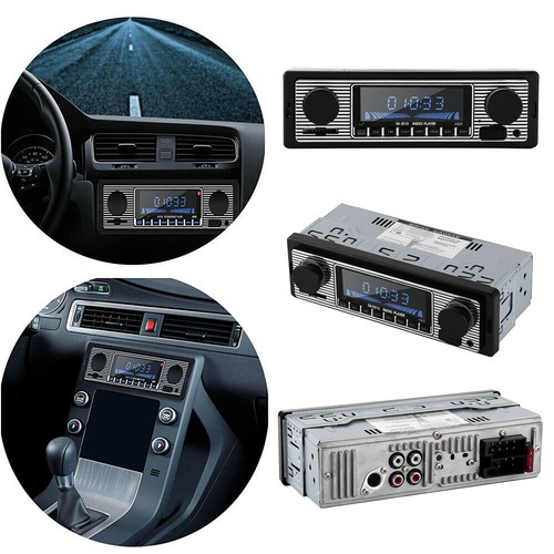 Klassisches autoradio mit - klassisches,