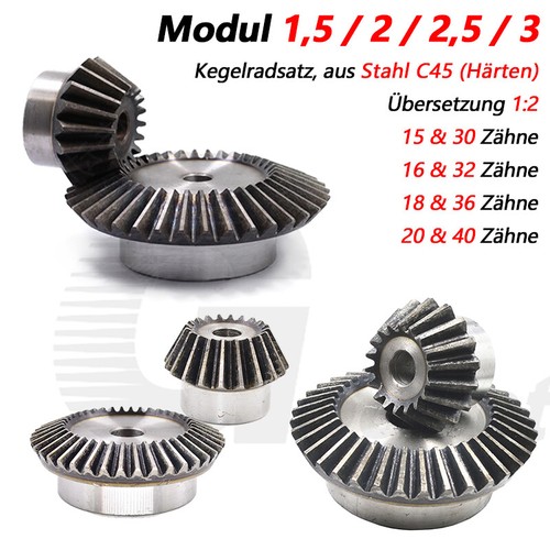 Modul 5 3 kegelradsatz - modul,