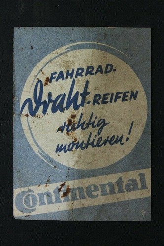 Alter druck continetal fahrrad - druck,