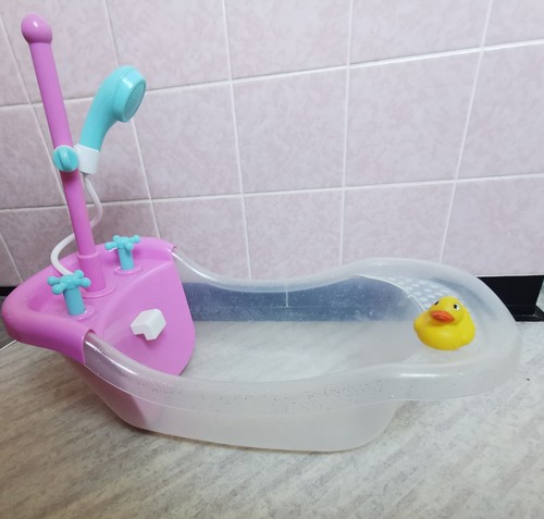 Puppen badewanne - puppen,