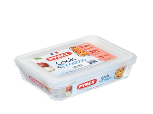 Pyrex cook freeze - cook, rechteckig