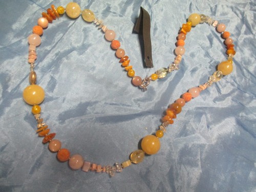 Hals kette serpentin - -,