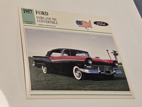 Ford fairline 500 - fairline, convertible