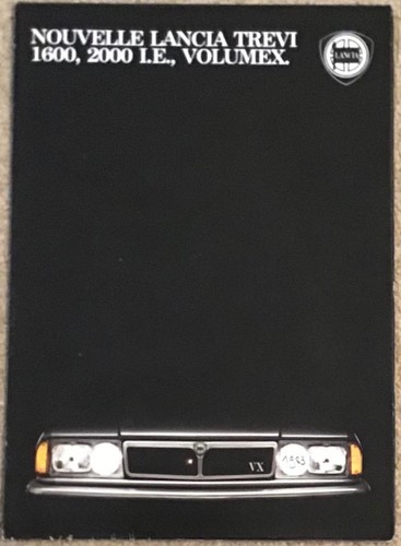 Lancia trevi verkaufsprospekt - lancia,