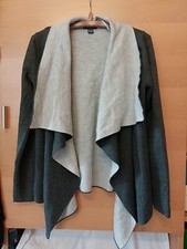 Zipfeljacke Bolero Überwurf XS S 36 Grau von Primark Zipfel Jacke Baumwolle