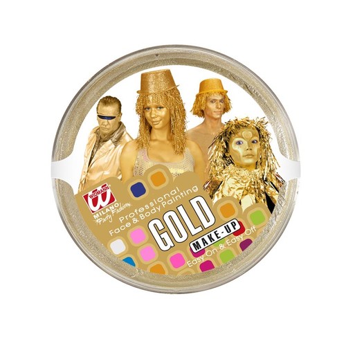 Kinder schminke gold halloween - schminke,